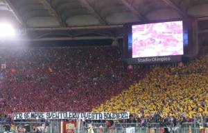 Roma-Bayern Monaco_Coreografia Curva Sud