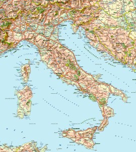 Cartina Italia